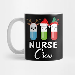 Funny christmas nurse crew Mug